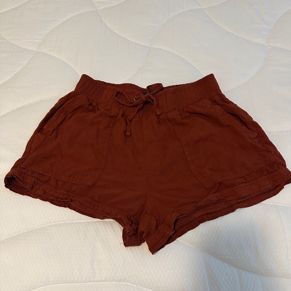 Arizona Jean Company High Waist Brown Shorts